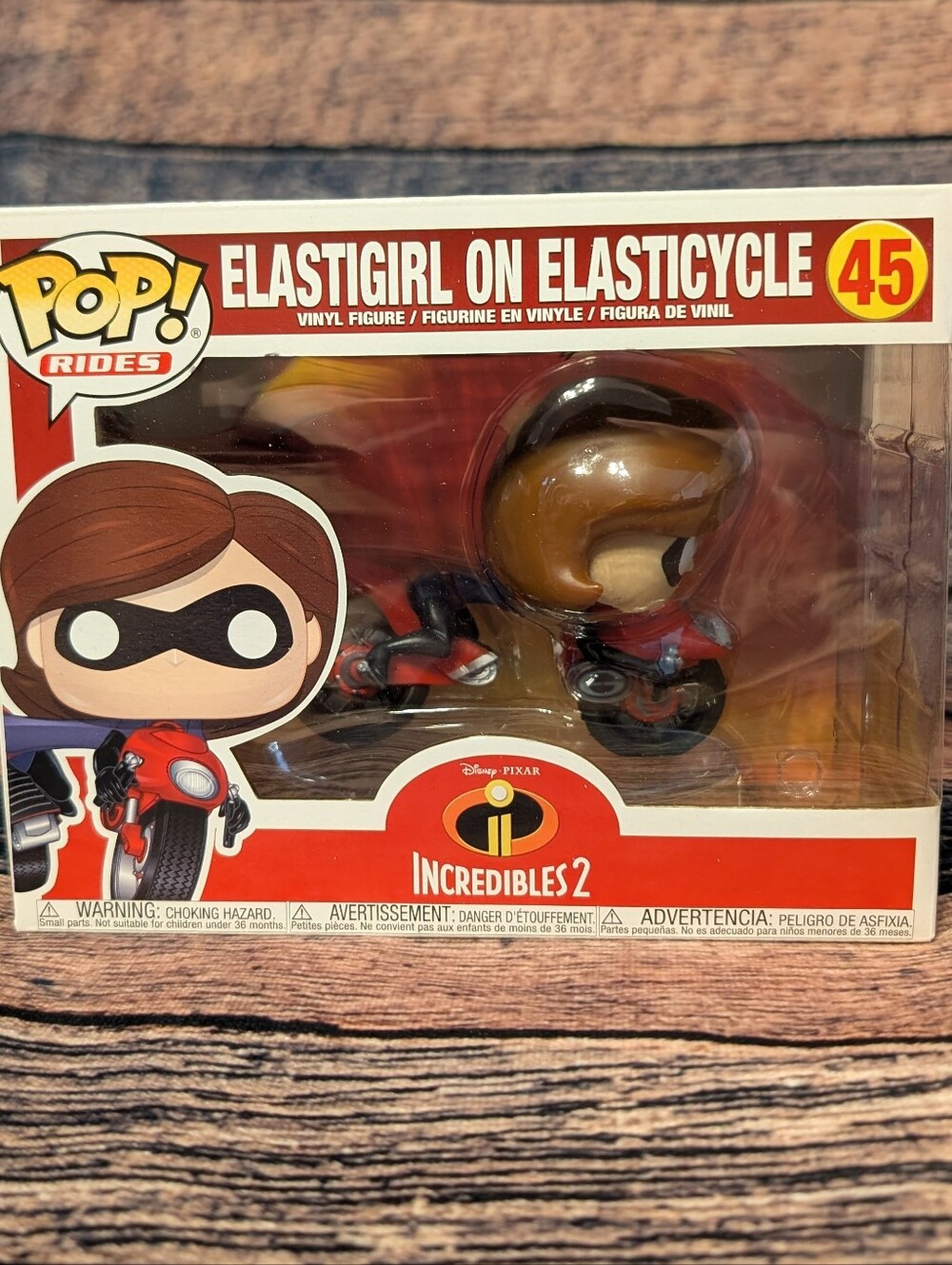Funko Pop! Rides Elastigirl on Elasticycle #45